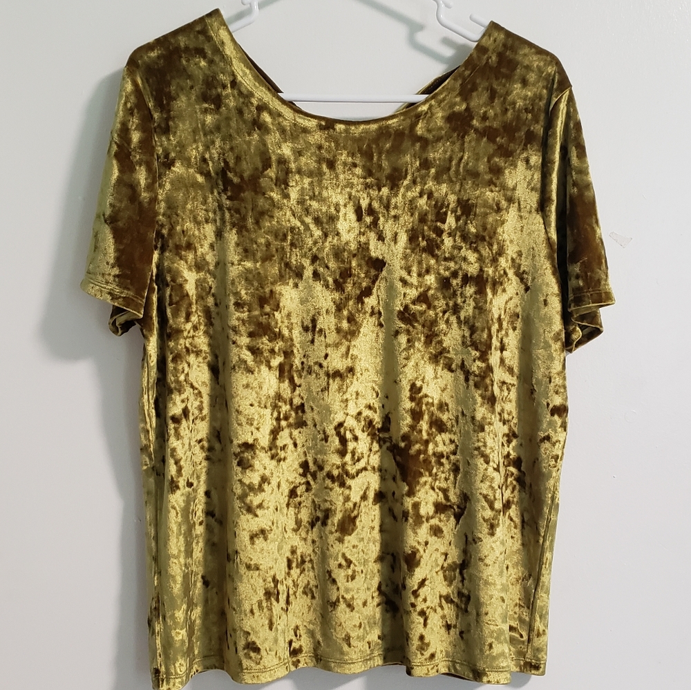 Women's Suede Blouse